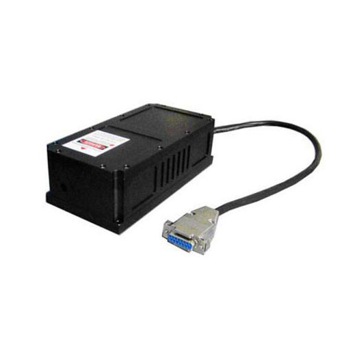 High Frequency 556nm Singal Longitudinal Mode Green Laser With TEC Cooling System 1~50mW